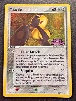 Mawile 23/110 EX Holon Phantoms Pokemon Card Reverse Holo Foil Rare LP - Image 1