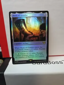Horn of Gondor Universes Beyond: the Lord of the Rings R 0240 + 4/81 Art Ser. - Image 1