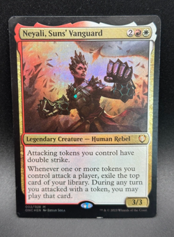 MTG Neyali, Suns' Vanguard M Phyrexia, All Will Be One Commander #002 FOIL - Image 1