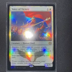 Voice of Victory Tarkir: Dragonstorm Foil Mtg #0033 Mint Magic The Gathering TCG - Image 1