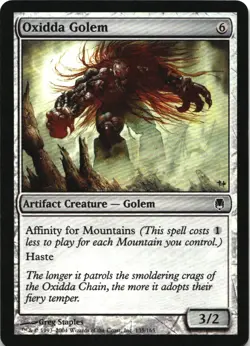 OXIDDA GOLEM 2004 DARKSTEEL #135 FOIL EXPANSION/COMMON - Image 1