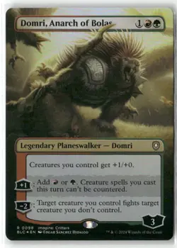 Domri, Anarch of Bolas (Borderless) Commander: Bloomburrow Foil - Image 1