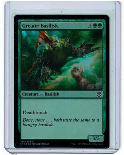 Greater Basilisk - Foil - Iconic Masters - Magic the Gathering - Image 1
