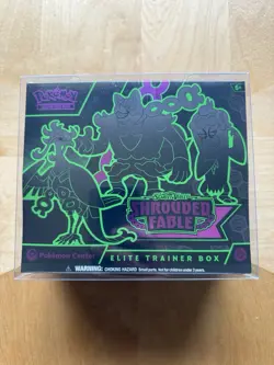 Pokemon TCG Shrouded Fable Pokemon Center Exclusive ETB - Sealed + Case - Image 1