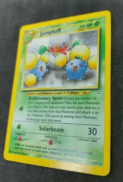 Pokemon Jumpluff 9/64 Holo Rare Neo Revelation PL-EX LP/ HP WoTC UR Evolution 2 - Image 3