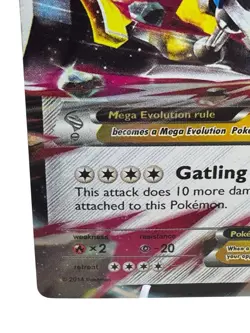 Pokemon MEGA Metagross EX XY35 Black Star Promo Ultra Rare 2014 - Image 4