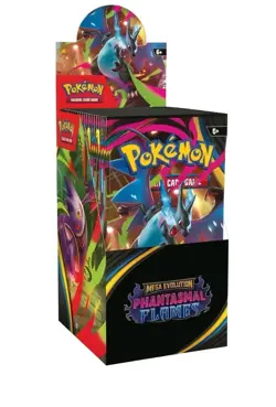 Pokemon | TCG | Phantasmal Flames | Half Booster Box | 18 packs - Image 1