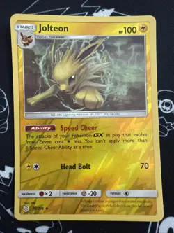 POKEMON JOLTEON 70/236 REVERSE HOLO COSMIC ECLIPSE NM NEAR MINT - Image 1