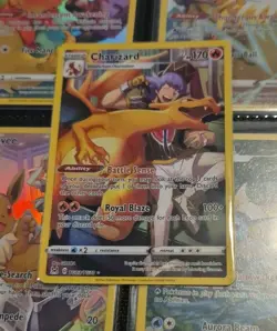 Pokemon TCG Charizard TG03/TG30 Lost Origin Full Art Trainer Gallery - Image 1