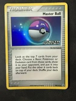 Master Ball 99/113: Delta Species Reverse Holo Uncommon - Image 1