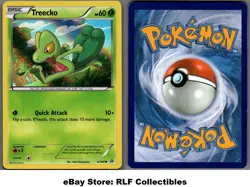 2015 Pokemon, XY Primal Clash Promos, #6/160 Treecko, Holo Common - Image 1