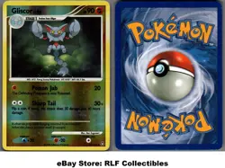 2008 Pokemon, D&P Legends Awakened, 55/146 Gliscor, Reverse Holo Uncommon - Image 1