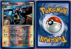 2013 Pokemon, B&W Plasma Storm, #112/135 Watchog, Reverse Holo Uncommon - Image 1