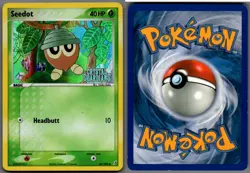 2006 Pokemon, EX Crystal Guardians, #60/100 Seedot, Reverse Holo Common - Image 1