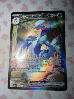 Pokemon TCG Quaquaval EX Paldea Evolved Special Illustration Rare - Image 2