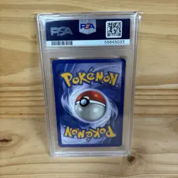 1999 Pokemon Fossil Unlimited 10/62 Holo Lapras PSA Grade 7 NM Near Mint - Image 5