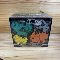Pokemon TCG Sword and Shield Evolving Skies Elite Trainer Box ETB Factory Sealed - Image 1