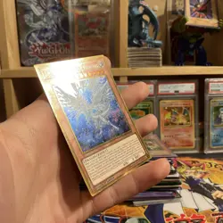 Yu-Gi-Oh! TCG Deep-Eyes White Dragon Gold Rare MVP1-ENG05 1st Edition - Image 2