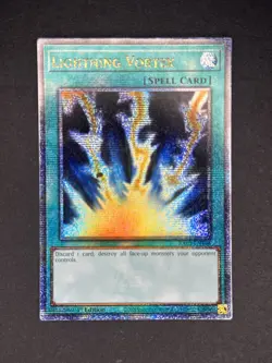 Yu-Gi-Oh! 2024 Lightning Vortex RA03-EN148 Quarter Century Secret Rare 1st Ed NM - Image 1