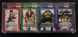 One Piece Super Pre-Release Deck Set (1-4) - Sealed w/Acrylic Display Case - New - Image 2