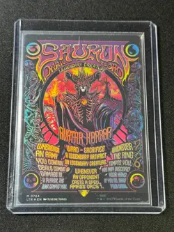 Sauron, the Dark Lord (Borderless Poster) Foil MTG LTR Card #744 Unplayed NM - Image 3