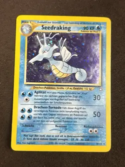 German Seedraking Neo Genesis 8/111 Holo Pokemon Card - Image 1