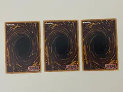 Yugioh - Lava Golem x 3 - 1st Edition Ultra Rare LP - Free Holo Card - Image 2