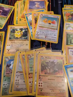 Pokemon vintage lot. Foreign language cards mixed; Spanish, German, etc. - Image 4
