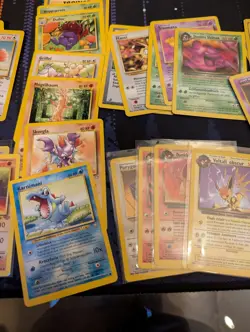 Pokemon vintage lot. Foreign language cards mixed; Spanish, German, etc. - Image 5