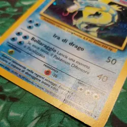 ITALIAN Gyarados 6/102 Holo Rare Lightly Played Base Set Pokemon Card WOTC 2000 - Image 3