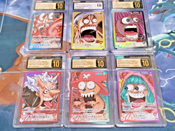 ONE PIECE Card Game BASE SHOP Limited Card Collection vol.1 Japanese CGC Mint 10 - Image 1