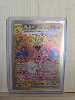 Pokemon TCG Charizard EX Obsidian Flames Holo Hyper Rare Card 228/197 - Image 1