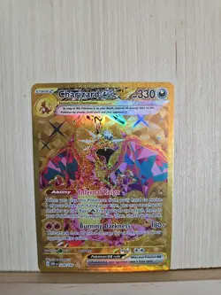 Pokemon TCG Charizard EX Obsidian Flames Holo Hyper Rare Card 228/197 - Image 3
