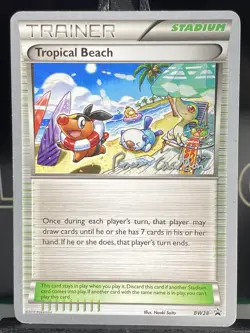 Tropical Beach BW28 Ross Cawthorn Pokemon World Championships Card 2011 - Image 3