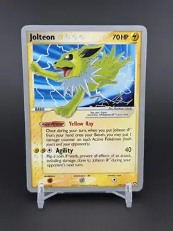 Jolteon Gold Star 101/108 World Championship Deck LP Pokemon Card - Image 1