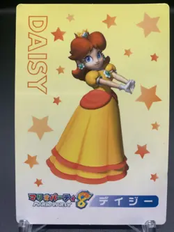Daisy Mario Party 8 Card Hudson Nintendo 2007 Japanese - Image 1
