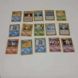 124 Random Pokemon Cards Bundle, Job Lot Commons and Uncommon - Image 5