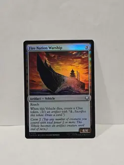 Fire Nation Warship Avatar: The Last Airbender Foil - Image 1