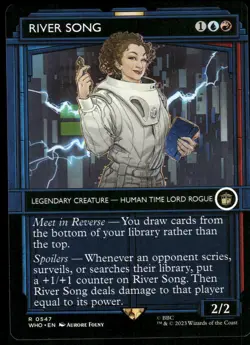 1x River Song (Showcase) - Universes Beyond: Doctor Who NM - MTG - Image 1