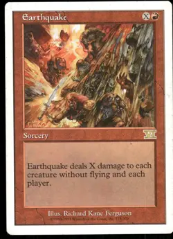 1x Earthquake - Classic Sixth Edition - LP - MTG - Image 1