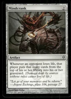 1x Mindcrank - New Phyrexia - NM - MTG - Image 1