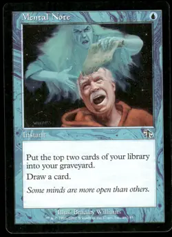 1x Mental Note - Judgment LP - MTG - Image 1