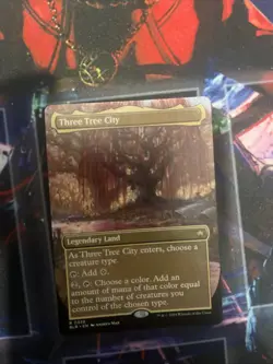 Three Tree City (Borderless) (0339) Bloomburrow Regular - Image 1