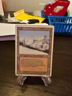 Taiga -Revised Edition 3ED -MtG -Magic the Gathering -Dual Land -HP - Image 1