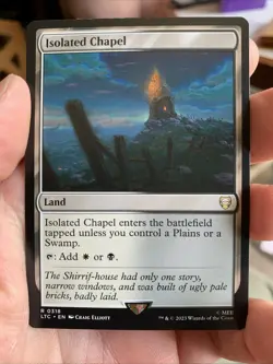 MTG Isolated Chapel [Commander: Tales of Middle-Earth, Near Mint] - Image 1