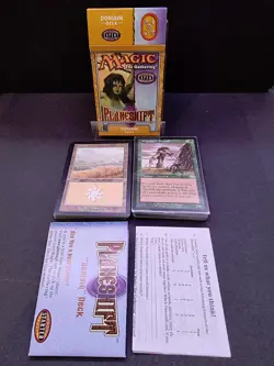 MtG Planeshift 'Domain' Theme Deck from 2001 | Opened - Complete - Image 1