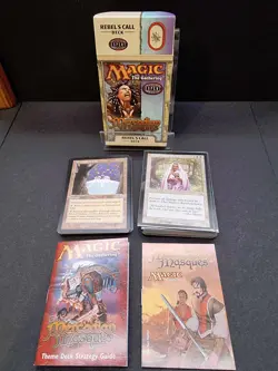 MtG Mercadian Masques 'Rebel's Call' Theme Deck from 1999 | Opened - Complete - Image 1