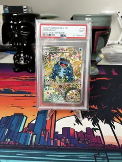Pokemon Scarlet & Violet Seismitoad 105/086 Black Bolt Illustration Rare PSA 9 - Image 1