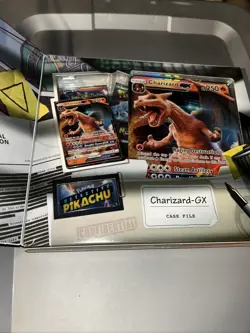 2019 Pokemon Detective Pikachu CHARIZARD-GX Case File (Sealed) - Image 3