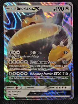 Pokemon TCG Snorlax GX Holo #SM05 Sun And Moon Black Star Promos 2016 - Image 1